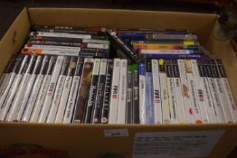 Quantity of Playstation and Xbox games