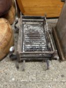 Cast iron fire grate
