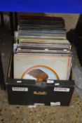 One box of LP's