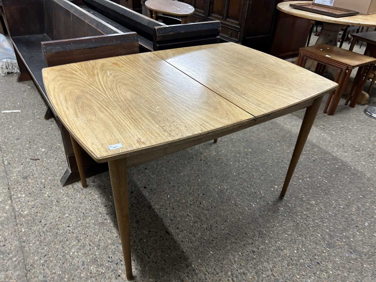 Retro mid Century extending dining table