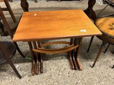 Nest of three mid Century G Plan occasional tables