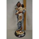 Modern Florence figure of mother and child