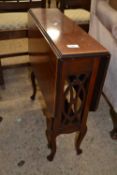 A mahogany Sutherland style drop leaf table