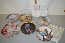Quantity of various collectors plates