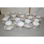 Quantity of Duchess June Bouquet table wares