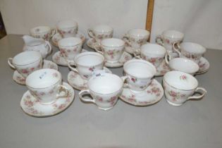 Quantity of Duchess June Bouquet table wares