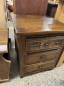 Old Charm oak bedside cabinet
