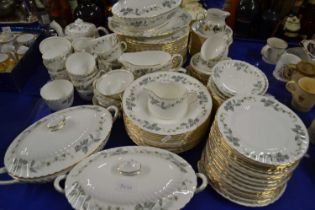 A large quantity of Minton Greenwich pattern tea and dinner wares