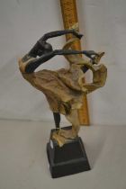 Composition model of an Art Deco dancer