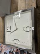 Large modern wall clock