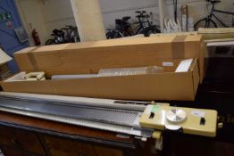 Two knitting machines to include Imperial Knitmaster Model 120, boxed together with another