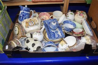 Mixed Lot: Assorted ceramics to include Spode Old Italian, royal commemoratives, Wedgwood etc