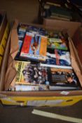 Box of assorted DVD's