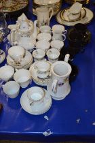 Mixed Lot: Various ceramics to include Royal Albert Brigadoon pattern tea wares