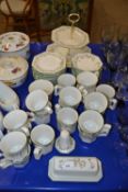 Quantity of Eternal Beau table wares