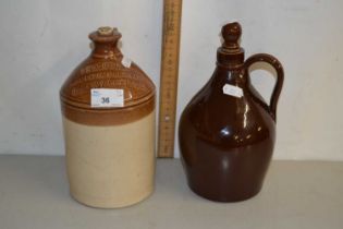 A Burroughs of Great Yarmouth flagon and another unnamed (2)