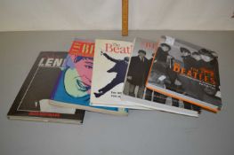 Collection of four various titles on The Beatles including The Beatles Unseen Archives, The