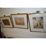 A group of three coloured prints after William Russell Flint