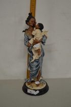 Modern Florence figure of mother and child