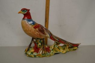 20th Century porcelain model of a cock pheasant
