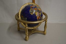 Modern table top globe