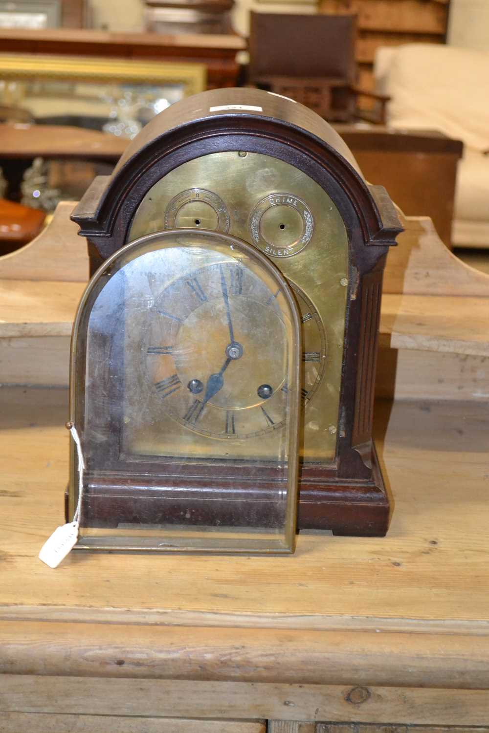 Early 20th Century bracket clock by Lenzkirch, for restoration