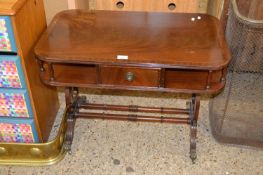 Modern mahogany veneered coffee table by Maple