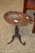 Small mahogany wine table