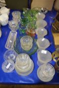 Mixed Lot: Various glass sundae dishes, vases etc