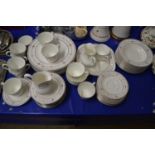 Quantity of Royal Doulton Infinity table wares