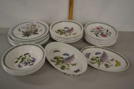 Quantity of Portmierion Botanic Garden table wares