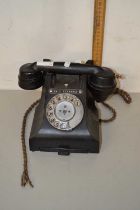 Vintage bakelite telephone, model 312F