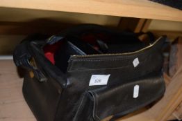 A Zenit camera, case and bag
