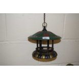 Hanging cast iron bird feeder