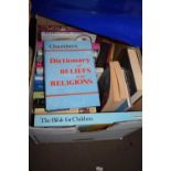 Quantity of books on religion