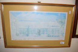 Whittlingham Conservatory, Norwich by Peter Lehy, limited edition print