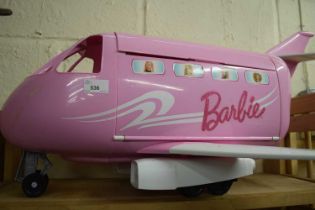 A Barbie aeroplane