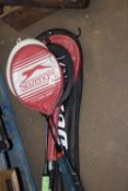 Mixed Lot: Badminton rackets
