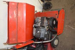 A Rover 45 petrol lawnmower