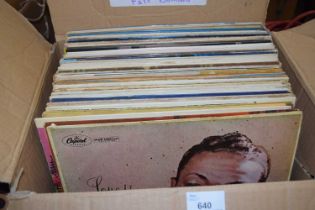 Quantity of LP's to include Ella Fitzgerald, Nat King Cole, Fats Domino and others