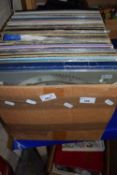 Box of assorted LP's