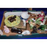 Mixed Lot: Various figurines to include Royal Doulton, Beswick, Wedgwood and others
