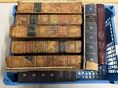Five volumes of Johnsons Works and various others