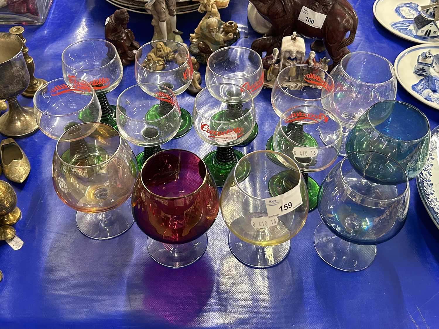 Mixed Lot: Various drinking glasses