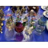 Mixed Lot: Various drinking glasses