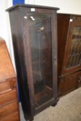 Early 20th Century oak framed and glazed former gun cabinet