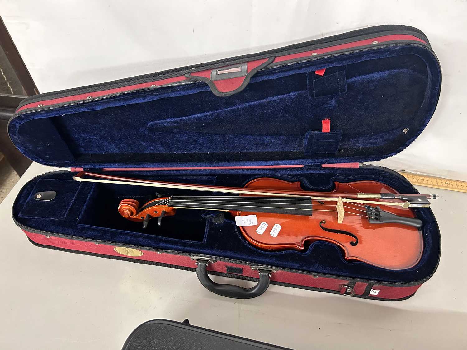 Two modern cased violins - Image 3 of 3