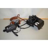 Pair of Gerber 7 x 15 x 35 binoculars together with a further Yashika camera and one other