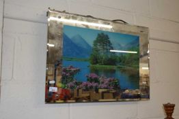 Mirrored picture of a Highland Loch scene