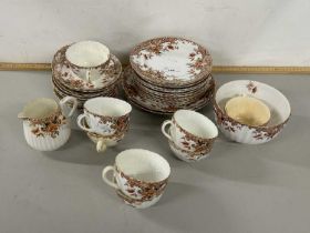 Quantity of Edwardian tea wares